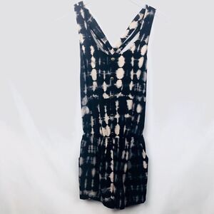 Lush clothing Co. Tie-died romper.